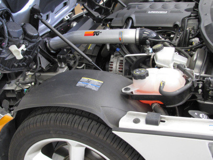 K&N Silver Typhoon Short Ram Intake for 06-09 Saturn Solstice / Sky - 69-8432TS
