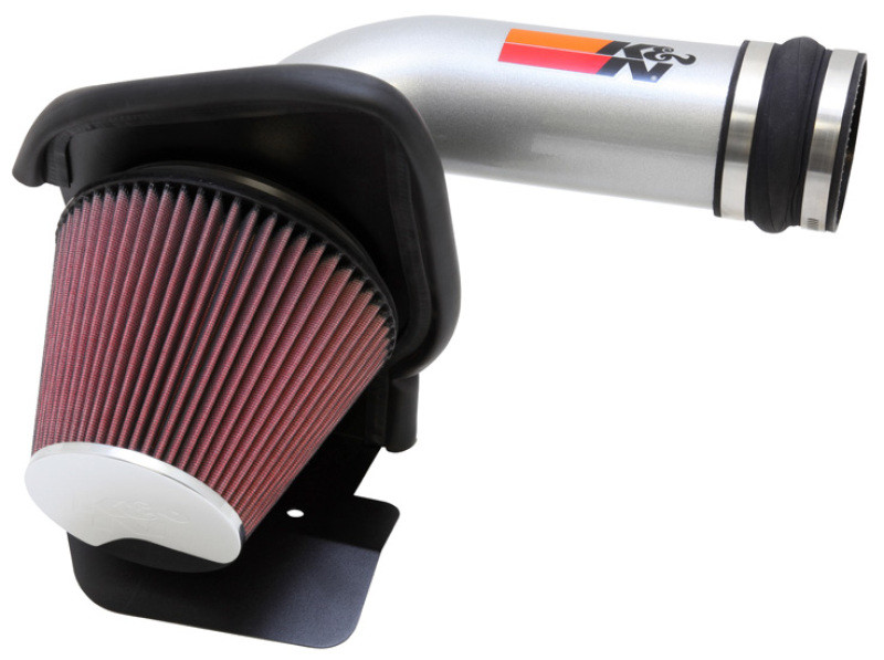 K&N Silver Typhoon Cold Air Intake for 11-15 Ford Taurus 3.5L V6 - 69-3531TS