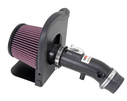 K&N Flat Black Typhoon Short Ram Intake for 06-16 Toyota Yaris 1.5L - 69-8612TFK