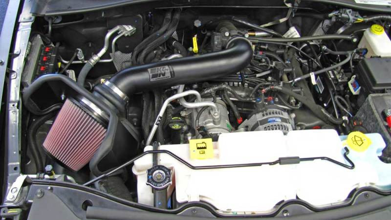 K&N 77 Metal Performance Intake for 10-12 Dodge Nitro / Jeep Liberty 3.7L V6