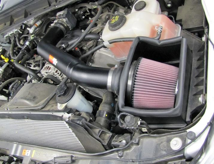 K&N 77 Metal Performance Intake for 11-15 Ford F250 F350 Super Duty 6.2L V8