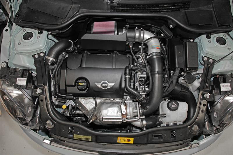 K&N Black Typhoon Performance Intake for 11-15 Mini Cooper S - 69-2023TS