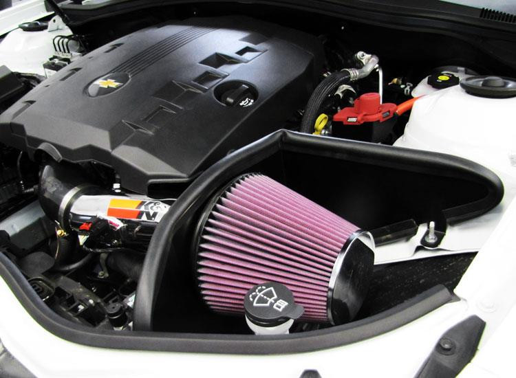 K&N Typhoon Performance Intake for 12-15 Chevy Camaro 3.6L V6 - 69-4523TP