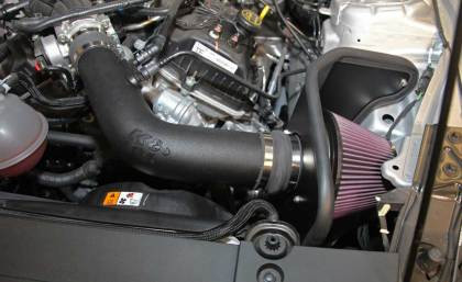 K&N Performance Intake for 15-17 Ford Mustang 3.7L V6 F/I - 57-2594