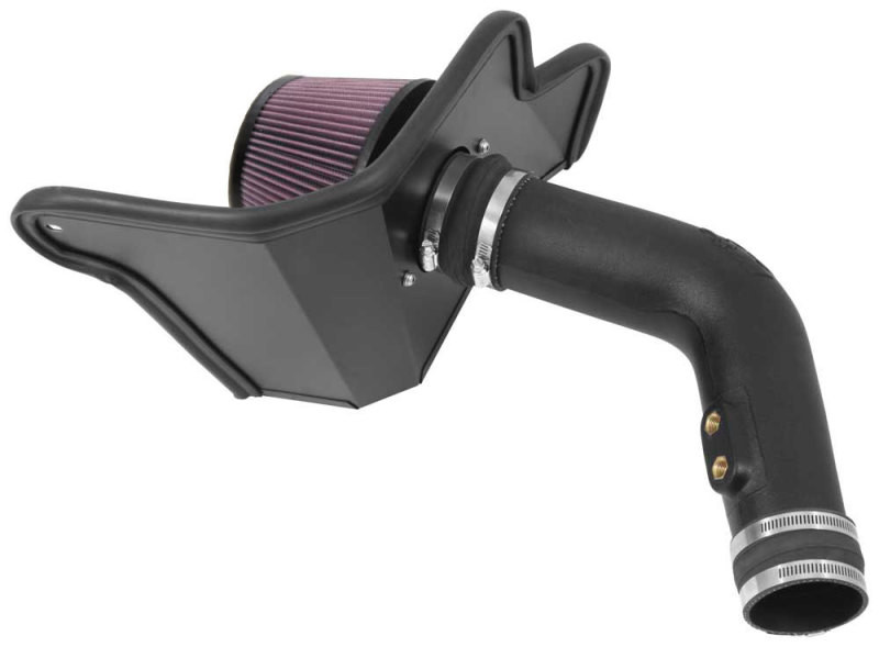K&N Performance Intake for 15-17 Ford Mustang 3.7L V6 F/I - 57-2594