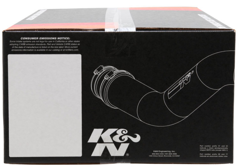 K&N Performance Air Intake for 14-19 Toyota Tundra V8-4.7L/5.7L