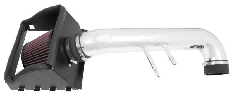 K&N 77 Metal Performance Intake for 15-20 Ford F150 5.0L V8 - 77-2591KP