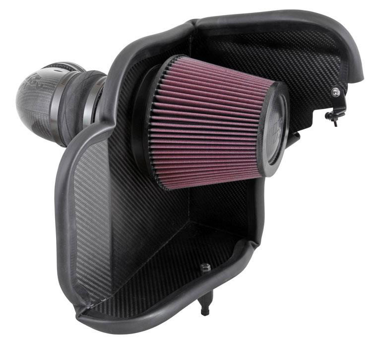K&N FIPK Carbon Fiber Performance Intake for 2014 Chevy Camaro ZL1 V8 6.2L