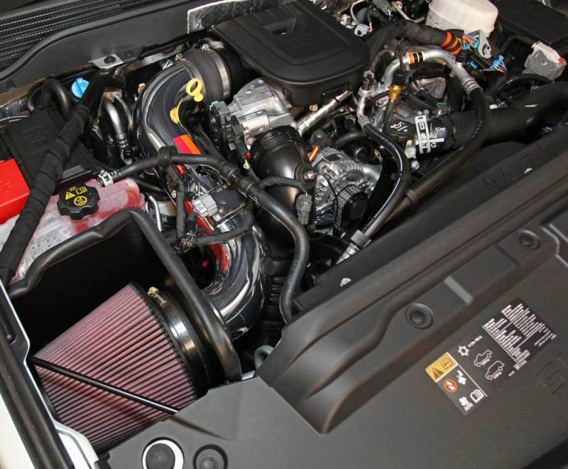 K&N 77 Metal Performance Intake for 15-16 Silverado 2500/3500HD 6.6L Diesel