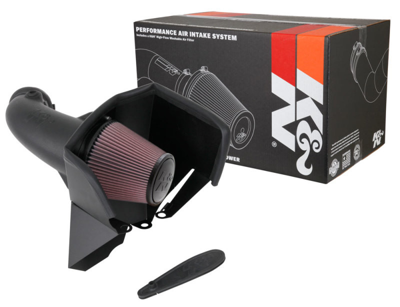 K&N Aircharger Performance Intake for 18-19 Grand Cherokee Trackhawk V8-6.2L