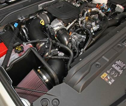 K&N 63 AirCharger Intake for 15-16 Silverado 2500/3500HD 6.6L Diesel V8