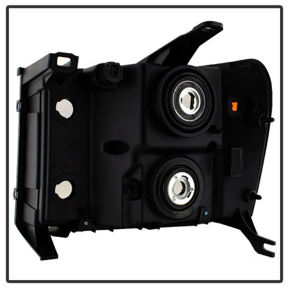 Spyder Xtune Crystal Headlights Black for 07-13 GMC Sierra