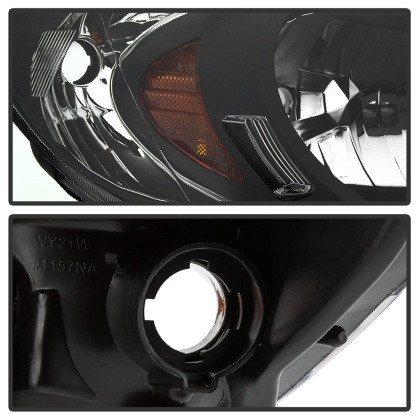 Spyder xTune Headlights - Black for 04-05 Honda Civic (Excl Hatchback/Si)