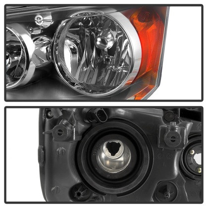 Spyder xTune Headlights - Chrome for 11-17 Dodge Grand Caravan