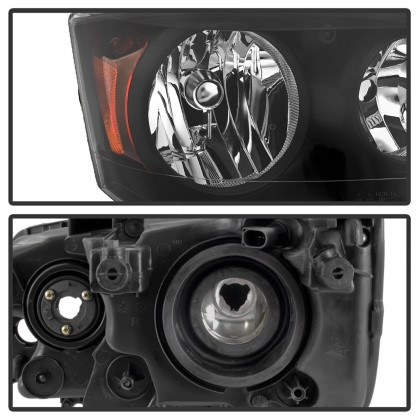 Spyder xTune Headlights - Black for 11-17 Dodge Grand Caravan