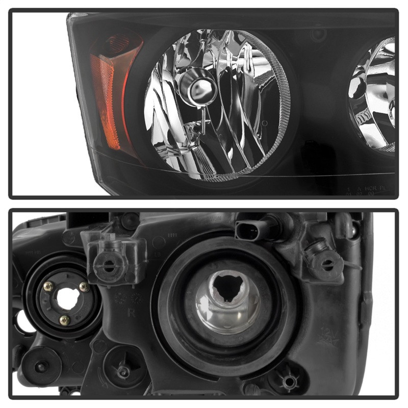 Spyder xTune Headlights - Black for 11-17 Dodge Grand Caravan