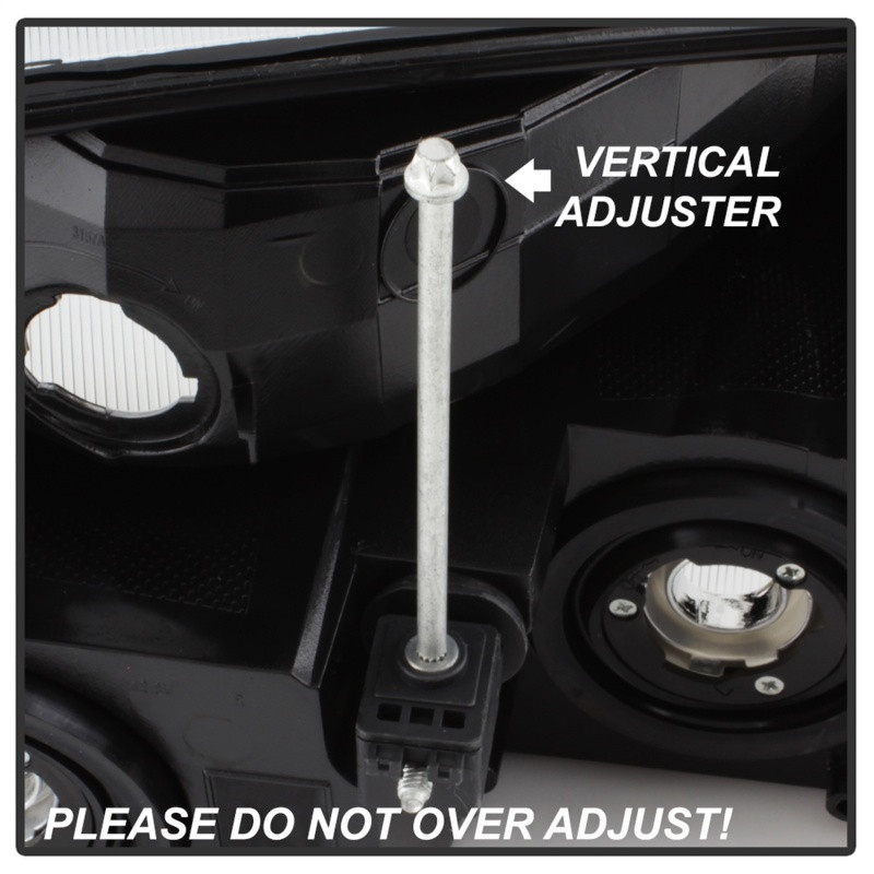 Spyder xTune Light & Headlights for 02-06 Avalanche w/Cladding OEM Bumper