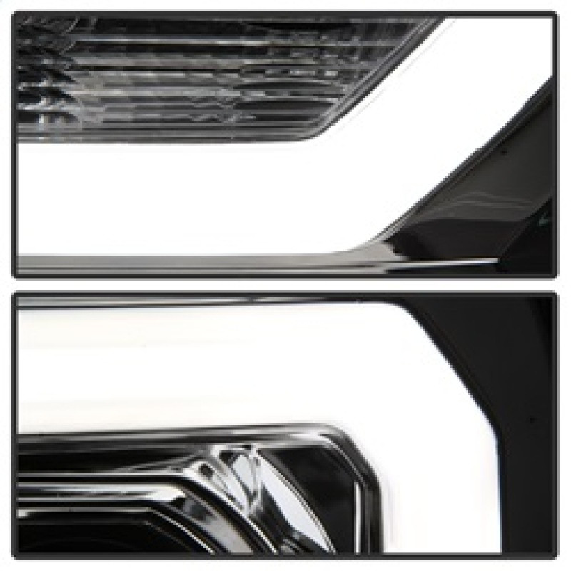 Spyder V2 Projector Headlights - Chrome for 07-13 Sierra 1500/2500/3500