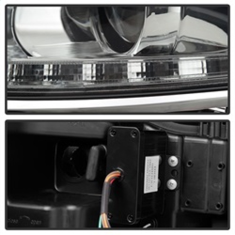 Spyder Headlights  Smoke for 06-11 Lexus GS 300 / 350 / 450 w/ HID