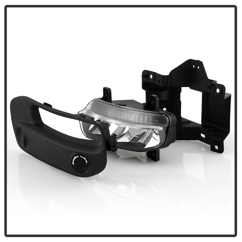 Spyder Full LED Fog Lights w/Universal Switch for 19-22 Dodge Ram 2500/3500