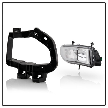 Spyder Fog Lights W/Fit Switch - Bulb-H8  - Clear for 18-20 Nissan Kicks