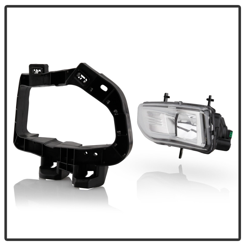 Spyder Fog Lights W/Fit Switch - Bulb-H8  - Clear for 18-20 Nissan Kicks