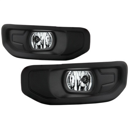 Spyder Fog Lights w/Universal Switch- Clear for 19-20 Dodge Ram 1500