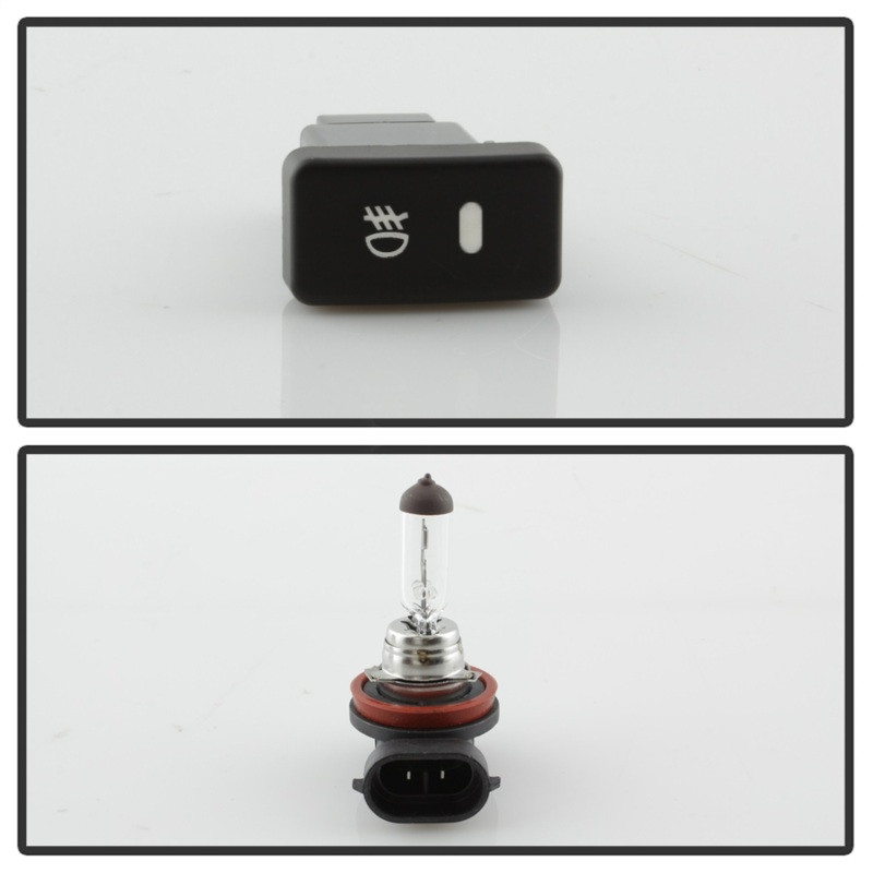 Spyder Fog Lights w/Switch Yellow for 05-07 Acura RSX