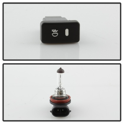 Spyder Fog Lights w/Switch Yellow for 05-07 Acura RSX