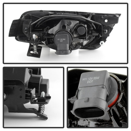 Spyder Fog Lights W/Switch- Smoked for 08-10 Honda Odyssey