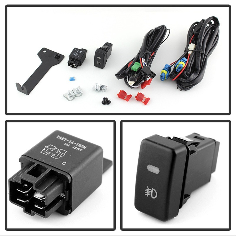 Spyder Fog Lights W/Switch- Smoked for 08-10 Honda Odyssey