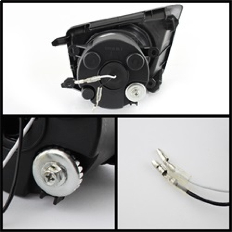 Spyder LED Fog Lights w/Switch Clear for 2012-2015 Toyota Tacoma