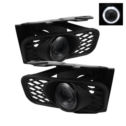 Spyder Halo Projector Fog Lights w/Switch Smoke for 99-03 Ford F150