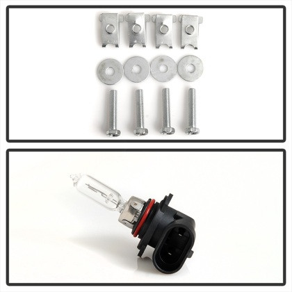 Spyder Fog Lights wo/switch Smoke for 03-06 Chevy Silverado