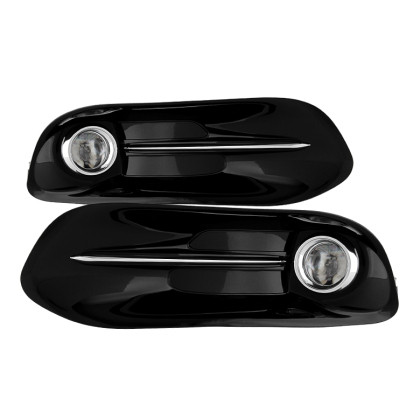 Spyder Fog Light W/Universal Switch- Clear for 2013-2015 Dodge Dart