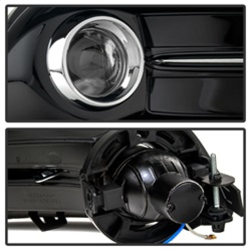 Spyder Fog Light W/Universal Switch- Clear for 2013-2015 Dodge Dart
