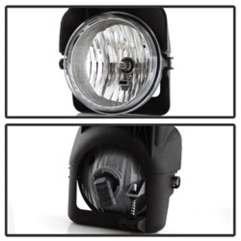 Spyder OEM Fog Lightswo/switch Clear for 03-06 Sierra 1500/2500
