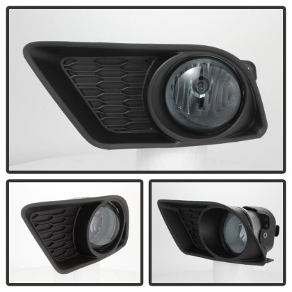 Spyder Fog Lights W/Switch- Smoke for 2011-2014 Dodge Charger