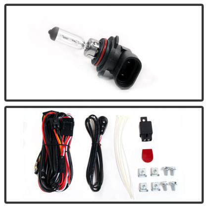 Spyder Fog Light W/Universal Switch- Clear for 2012-2015 Chevy Malibu