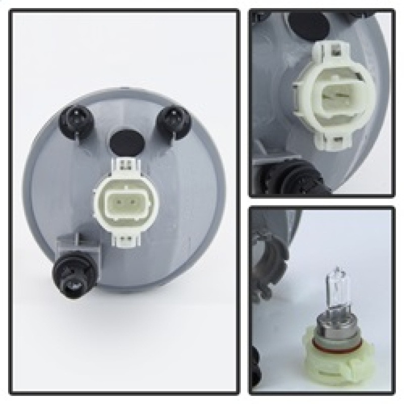 Spyder Fog Lights w/o switch- Smoke for 07-12 Acaidia / Avalanche / 10-13Camaro