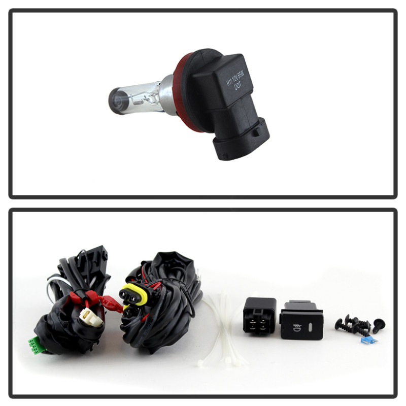 Spyder Fog Light W/Switch- Yellow for 14-15 Honda Civic 2Dr/Coupe (EX Only)