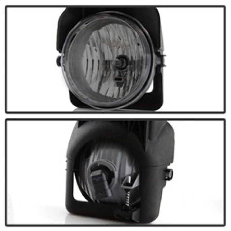 Spyder Fog Lights wo/switch Smoke for 03-06 Sierra 1500/2500