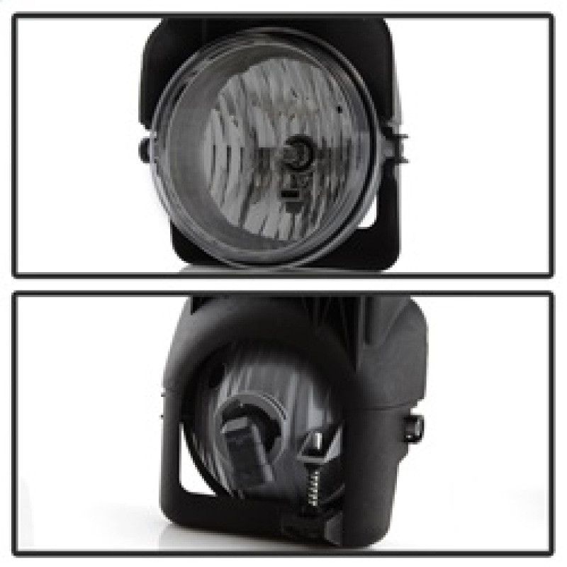 Spyder Fog Lights wo/switch Smoke for 03-06 Sierra 1500/2500