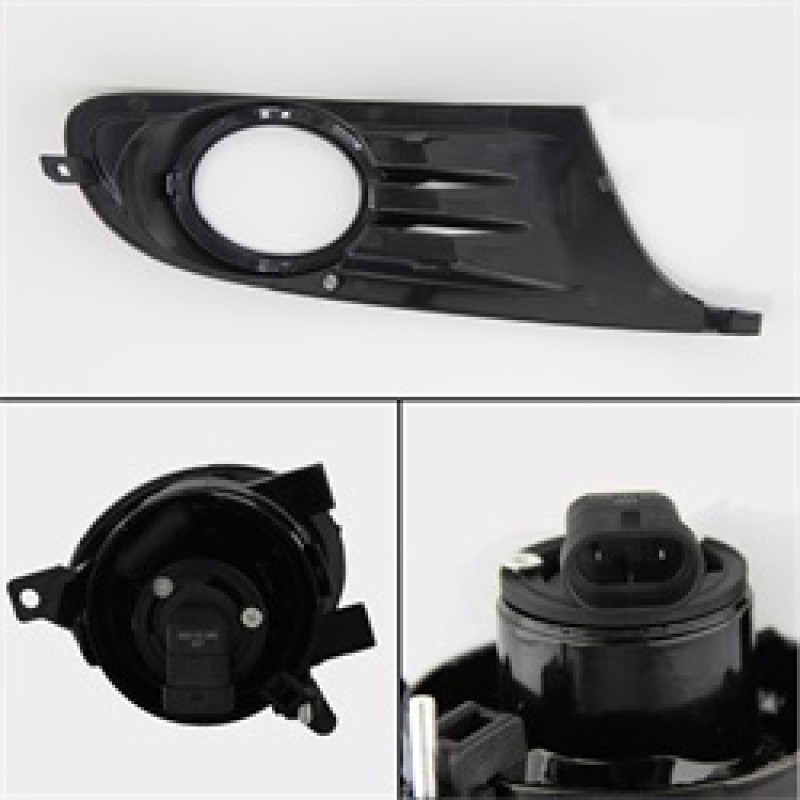 Spyder Fog Lights w/Switch Smoked for Volkswagen Golf TDI TSI