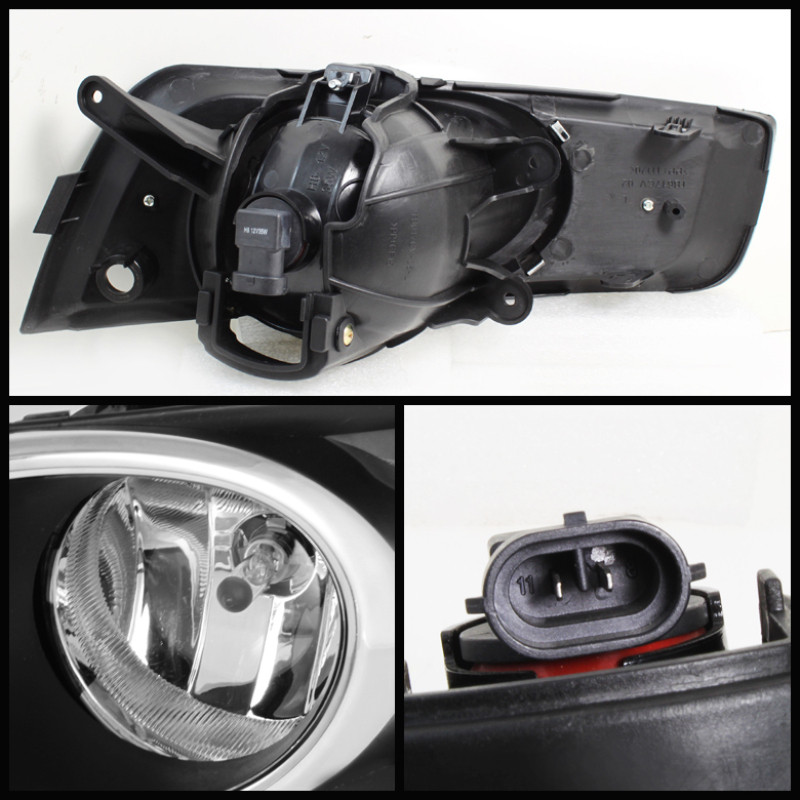 Spyder Fog Lights w/switch Clear for 2011-2014 Chevy Cruze