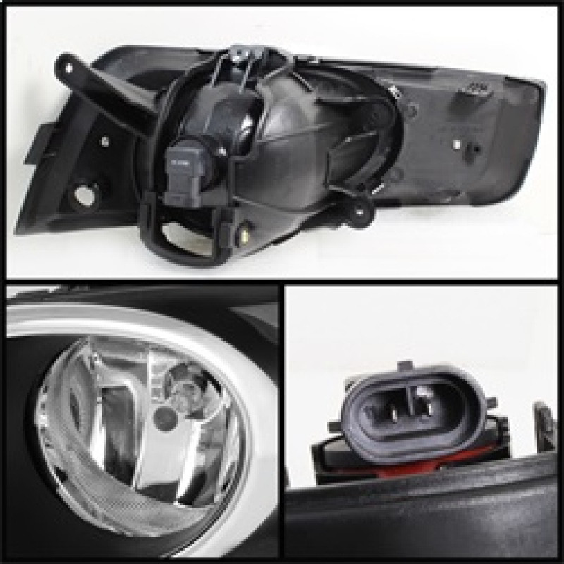 Spyder Fog Lights w/switch Clear for 2011-2014 Chevy Cruze