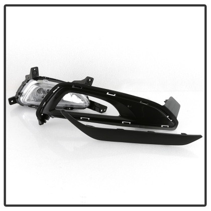 Spyder Fog Lights w/Switch - Clear for 16-18 Hyundai Tucson