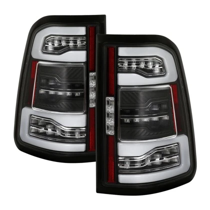Spyder LED Tail Light Black for 19-20 Dodge Ram