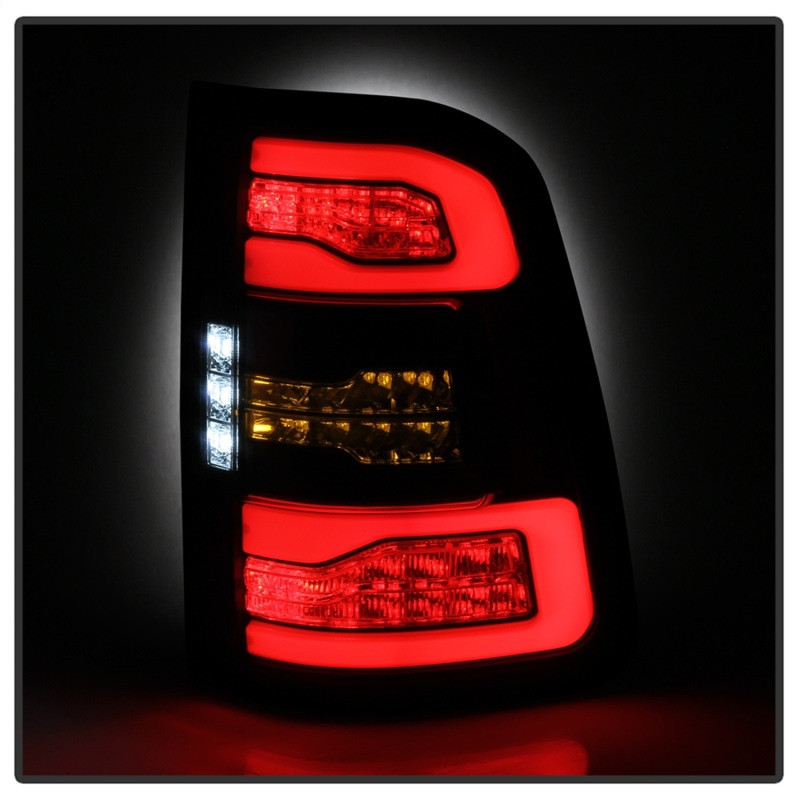 Spyder LED Tail Light Black for 19-20 Dodge Ram
