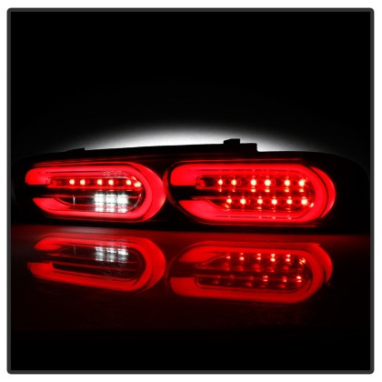 Spyder Halogen LED Tail Lights Black for 16-18 Chevy Camaro